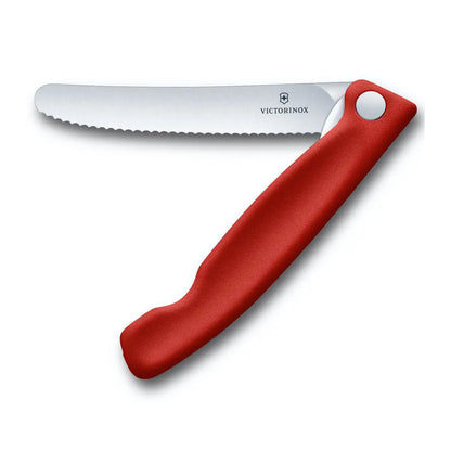 Victorinox Swiss Classic Folding Steak / Paring Knife - Red