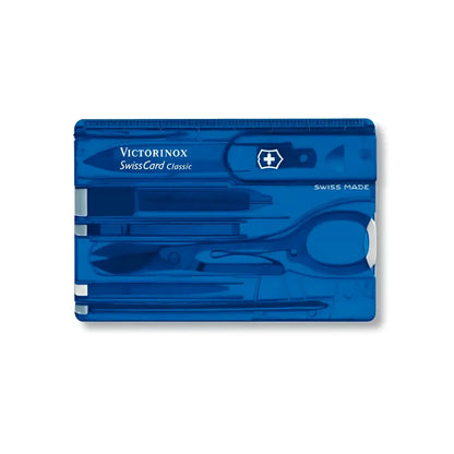 Victorinox SwissCard Classic - Translucent Blue 
