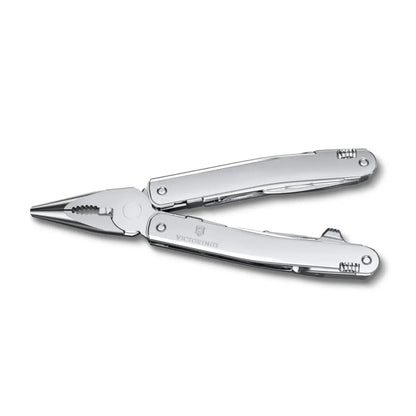 With one-handed opening for quick and easy access of the large blade