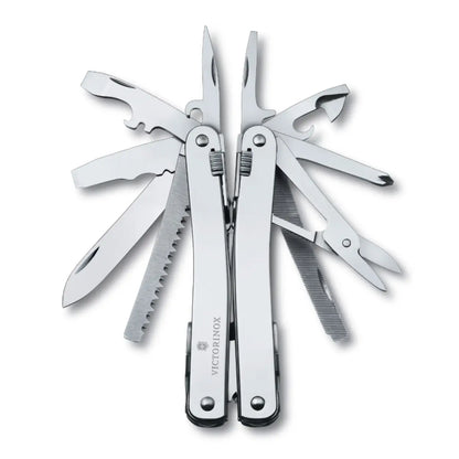 Swiss made multi-tool with 24 functions