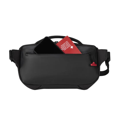 Waterproof pocket on back panel