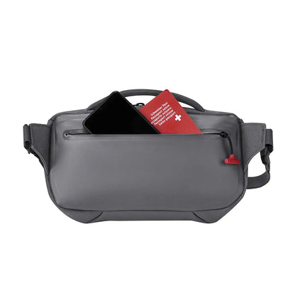 Waterproof pocket on back panel