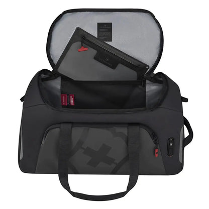 Main compartment features a zipped mesh pocket