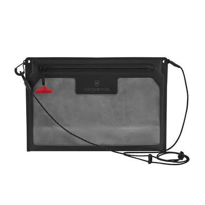 Removable waterproof pouch with adjustable strap