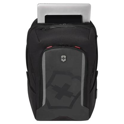 Laptop and tablet sections at the rear of the bag