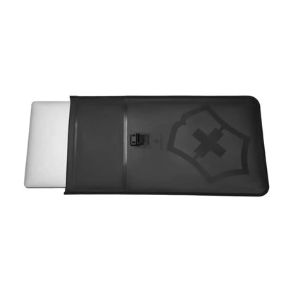 Comfortably houses a 15" laptop or tablet