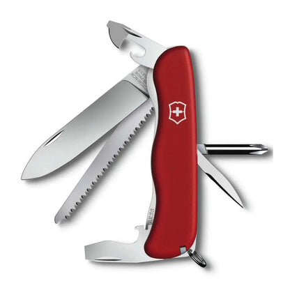 Swiss made pocket knife with 12 functions