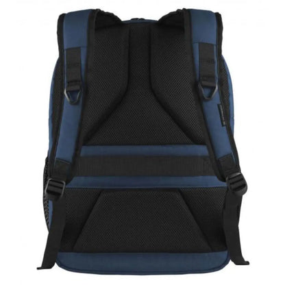 Padded, adjustable shoulder straps and breathable grooves on the padded back keep you cool and comfortable