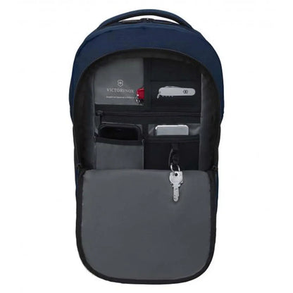 Phone pockets and key fob in the front panel