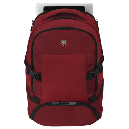 Laptop and tablet sections at the rear of the bag