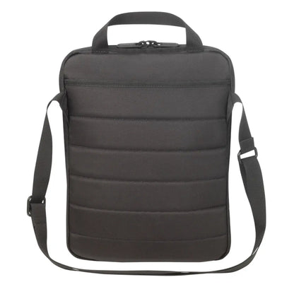 open rear pocket for quick access