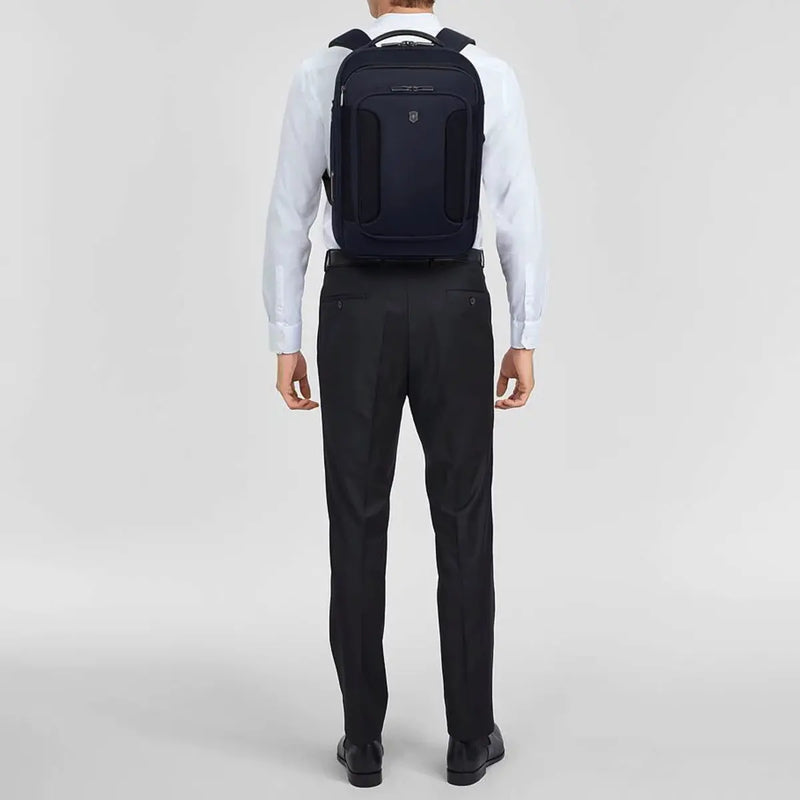 Victorinox Werks Traveler 7.0 Compact 14’’ Laptop Backpack - Navy Blue