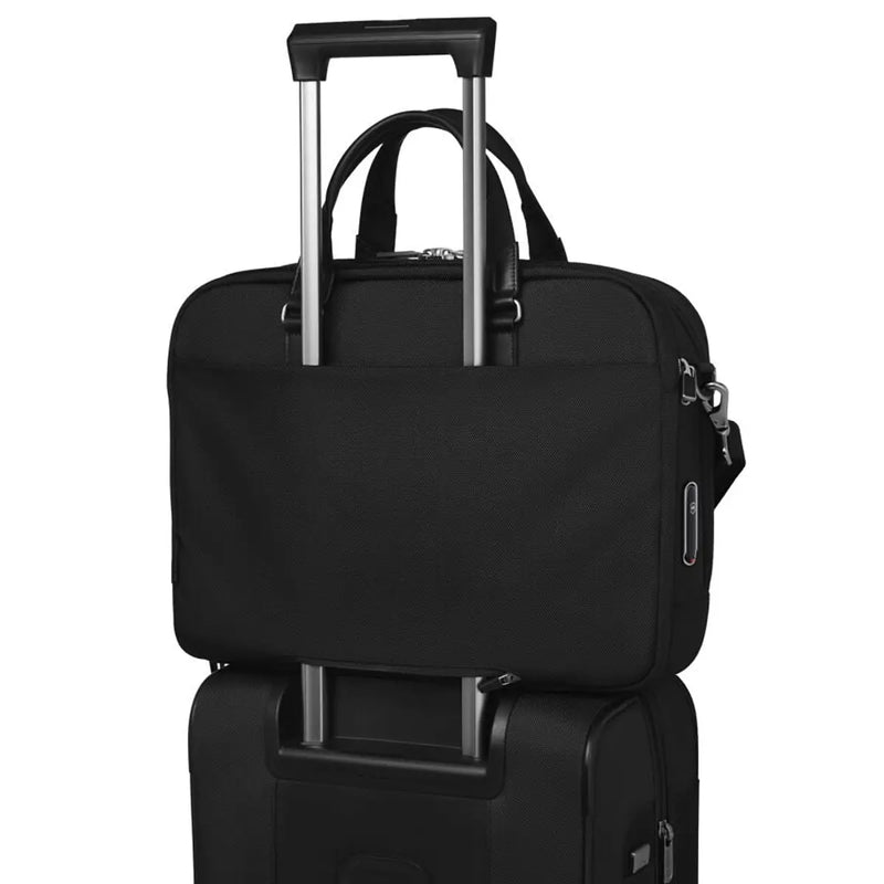 Victorinox Werks Traveler 7.0 Deluxe 15.6’’ Laptop Briefcase - Black