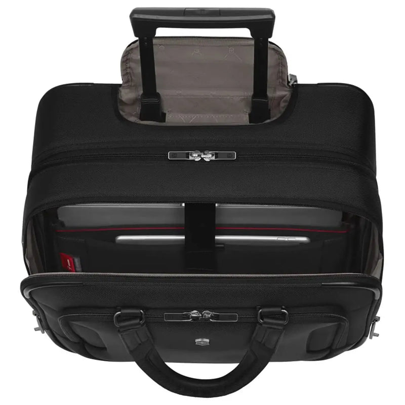 Victorinox Werks Traveler 7.0 Wheeled Briefcase - Black