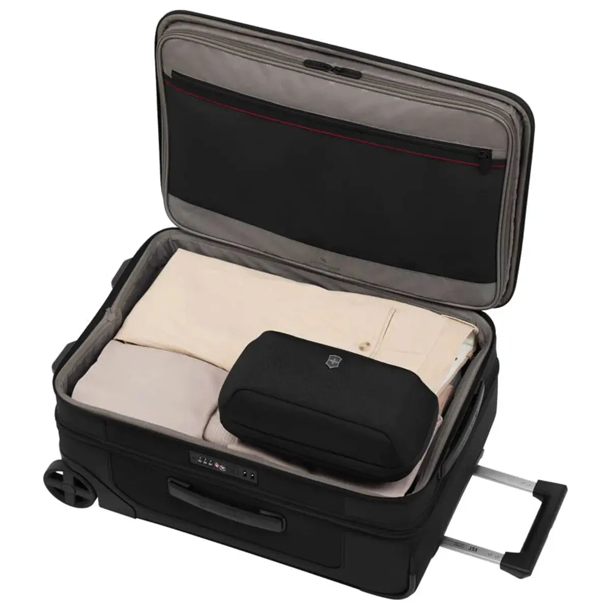 Victorinox Werks Traveller 7.0 - 55 cm 2-Wheel Frequent Flyer Carry-On Suitcase - Black