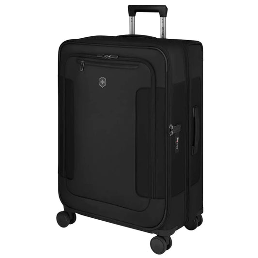 Victorinox Werks Traveller 7.0 - 69 cm Expandable Softside Medium Suitcase - Black