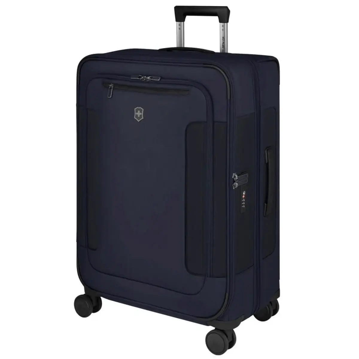 Victorinox Werks Traveller 7.0 - 69 cm Expandable Softside Medium Suitcase - Navy Blue