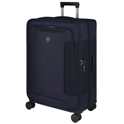 Victorinox Werks Traveller 7.0 - 69 cm Expandable Softside Medium Suitcase - Navy Blue