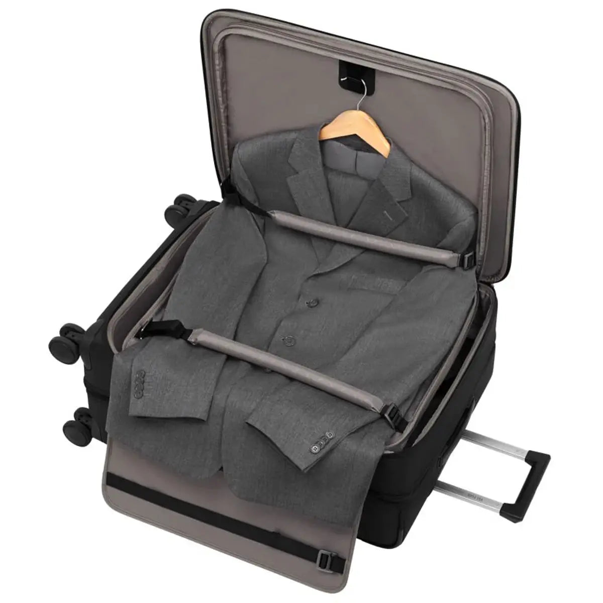 Victorinox Werks Traveller 7.0 - 69 cm Expandable Softside Medium Suitcase - Black