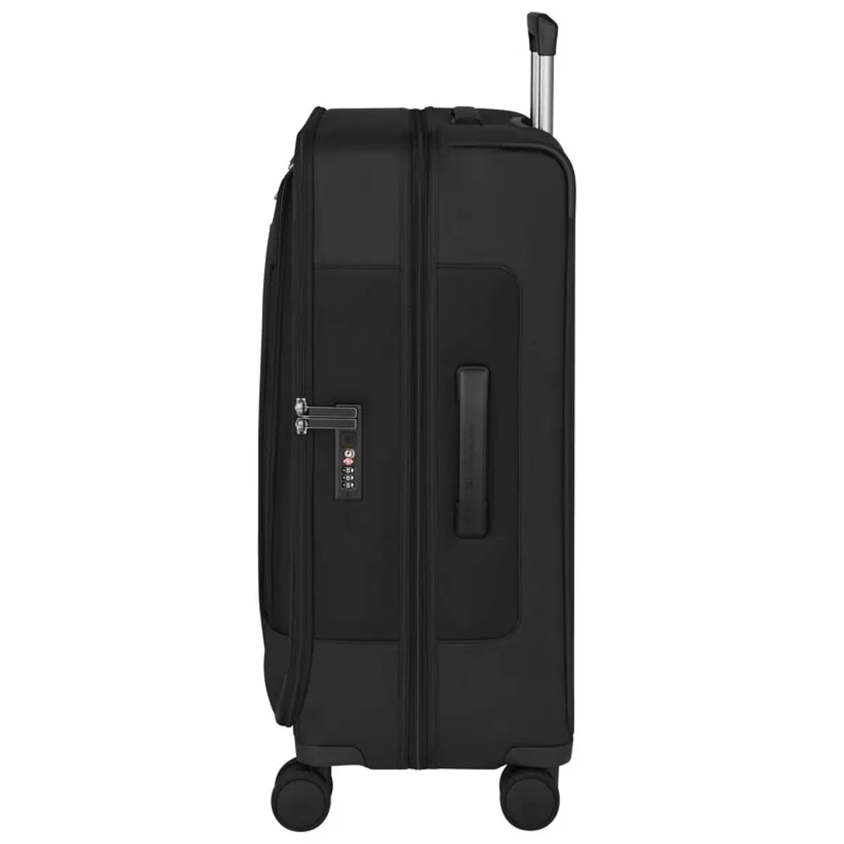 Victorinox Werks Traveller 7.0 - 69 cm Expandable Softside Medium Suitcase - Black