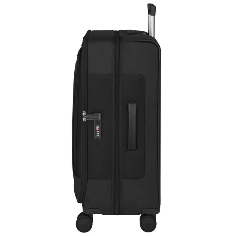 Victorinox Werks Traveller 7.0 - 69 cm Expandable Softside Medium Suitcase - Black