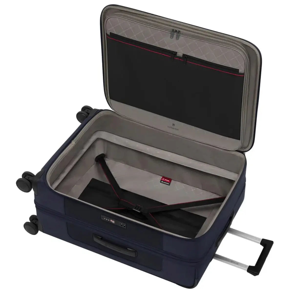 Victorinox Werks Traveller 7.0 - 69 cm Expandable Softside Medium Suitcase - Navy Blue