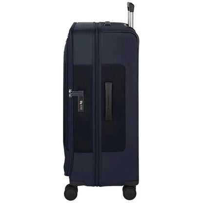 Victorinox Werks Traveller 7.0 - 75 cm Expandable Softside Large Suitcase - Navy Blue
