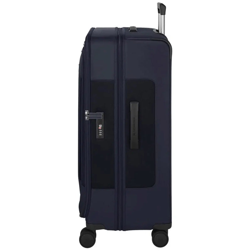 Victorinox Werks Traveller 7.0 - 75 cm Expandable Softside Large Suitcase - Navy Blue