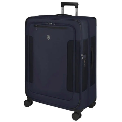 Victorinox Werks Traveller 7.0 - 75 cm Expandable Softside Large Suitcase - Navy Blue
