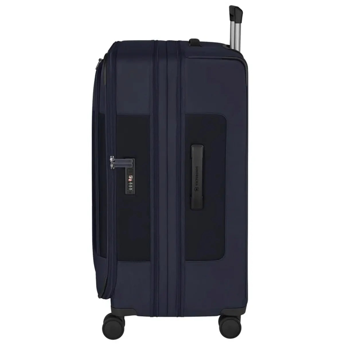 Victorinox Werks Traveller 7.0 - 75 cm Expandable Softside Large Suitcase - Navy Blue