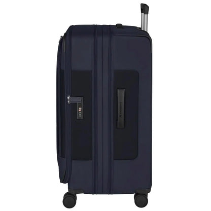 Victorinox Werks Traveller 7.0 - 75 cm Expandable Softside Large Suitcase - Navy Blue
