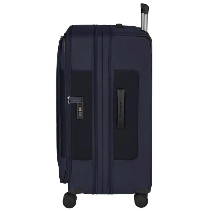 Victorinox Werks Traveller 7.0 - 75 cm Expandable Softside Large Suitcase - Navy Blue