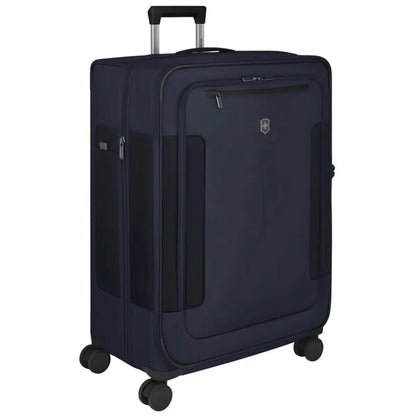 Victorinox Werks Traveller 7.0 - 75 cm Expandable Softside Large Suitcase - Navy Blue