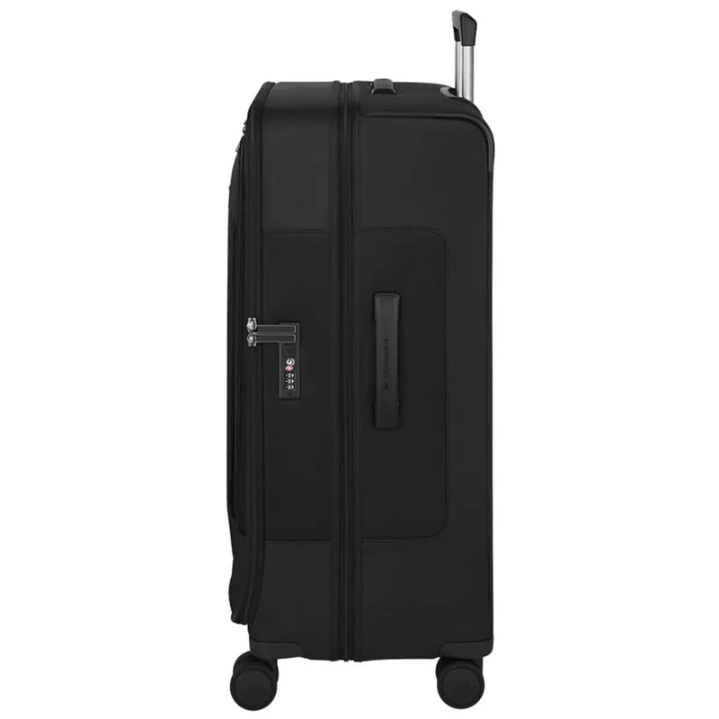 Victorinox Werks Traveller 7.0 - 75 cm Expandable Softside Large Suitcase - Black