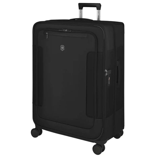 Victorinox Werks Traveller 7.0 - 75 cm Expandable Softside Large Suitcase - Black