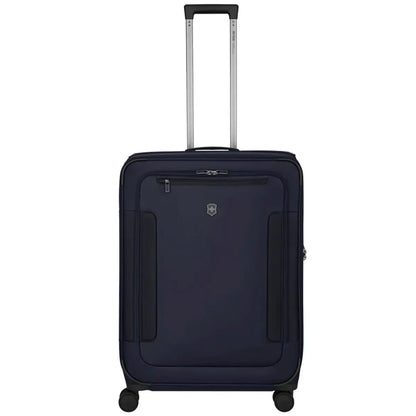 Victorinox Werks Traveller 7.0 - 75 cm Expandable Softside Large Suitcase - Navy Blue