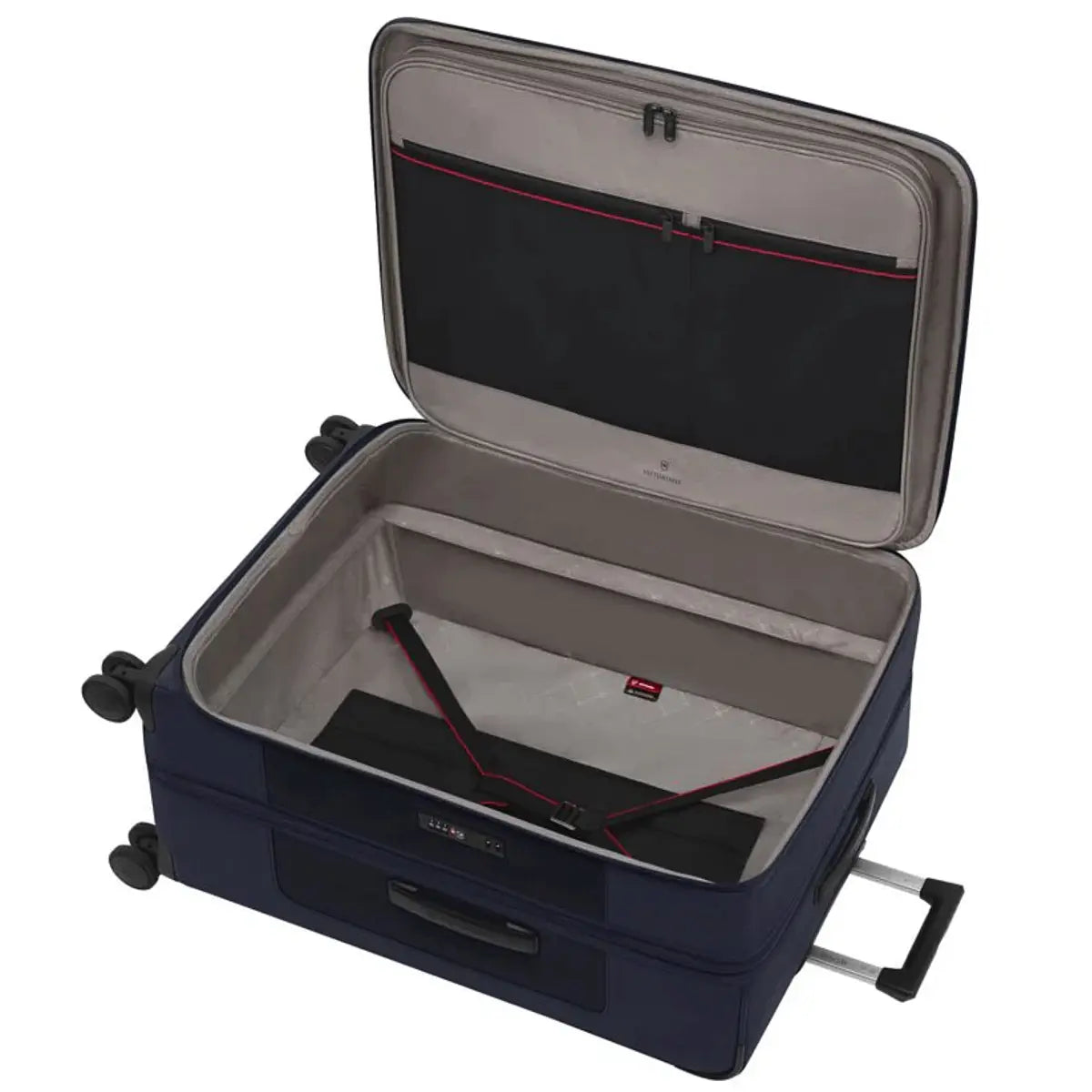 Victorinox Werks Traveller 7.0 - 75 cm Expandable Softside Large Suitcase - Navy Blue