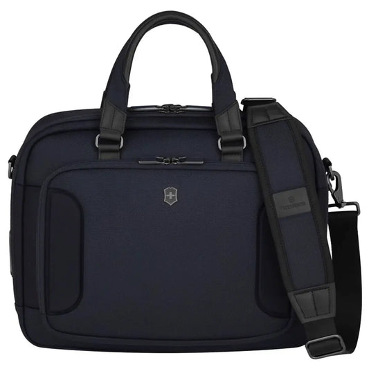 Victorinox Werks Traveler 7.0 Compact 14" Laptop Briefcase - Navy Blue