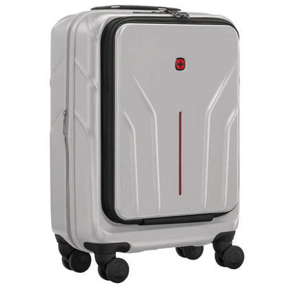 Four easy-rolling dual caster wheels