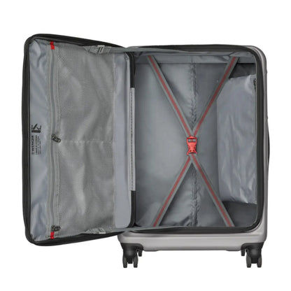 Two interior mesh zippered pockets