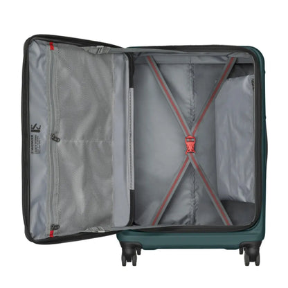 Two interior mesh zippered pockets