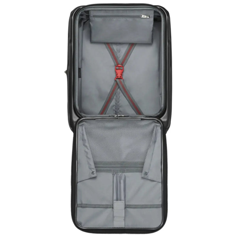 Compression straps stabilise your belongings