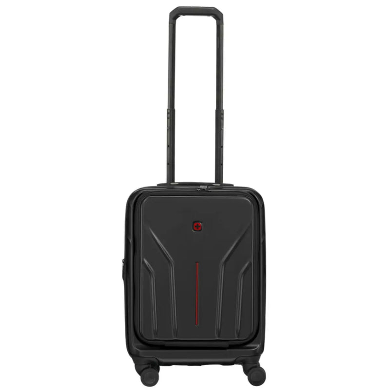 Push button, retractable handle