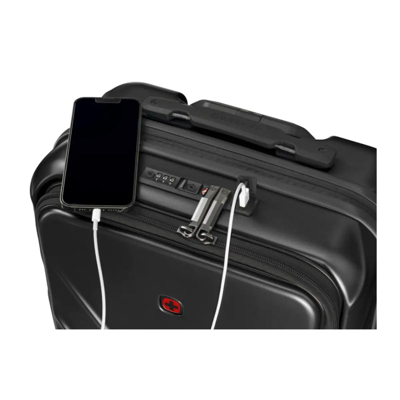 USB plug for charging electronic devices (USB-A and USB-C ports)