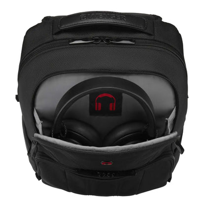 Dedicated headphone pocket