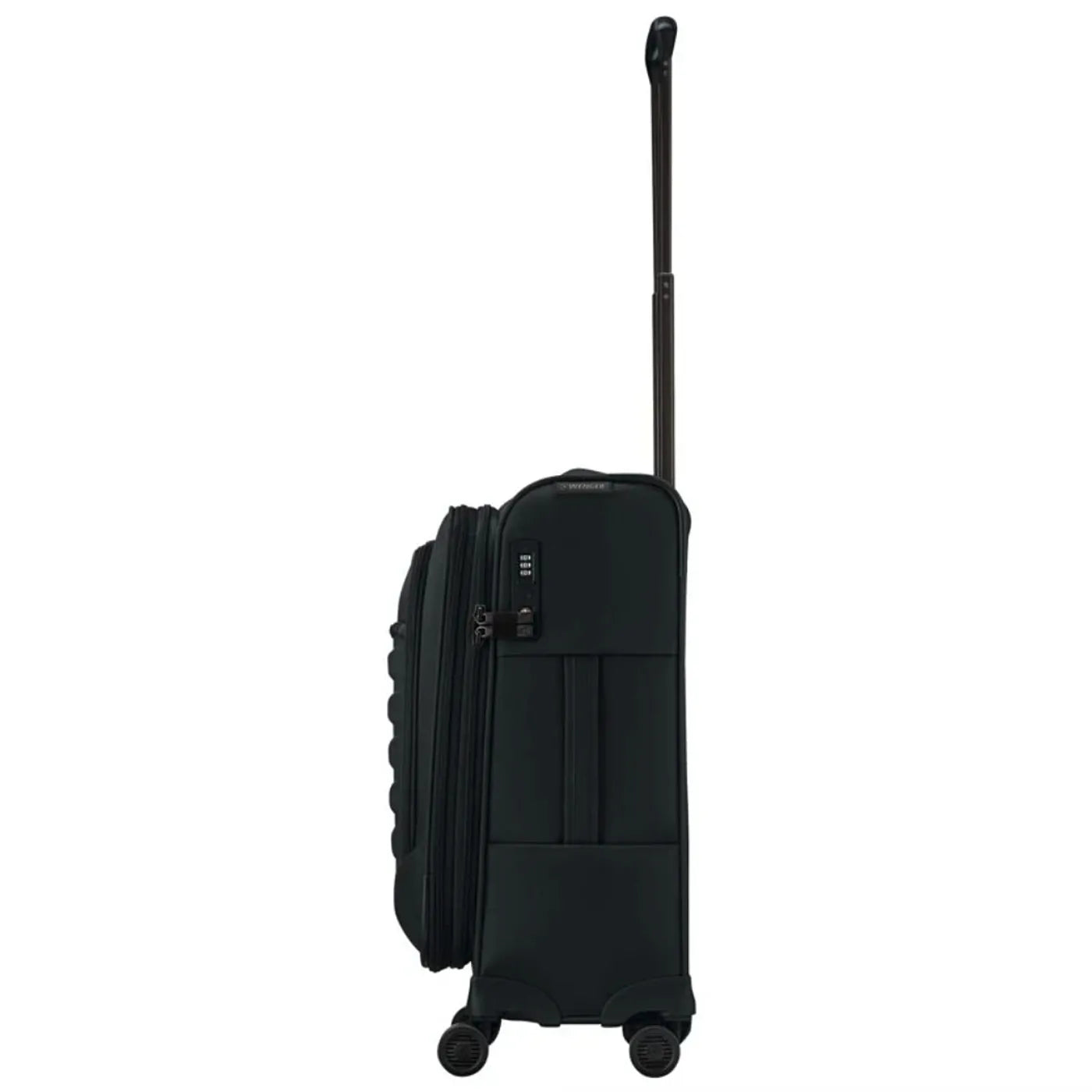 Wenger Checklite 55 cm Softside Expandable Carry-On Suitcase - Black