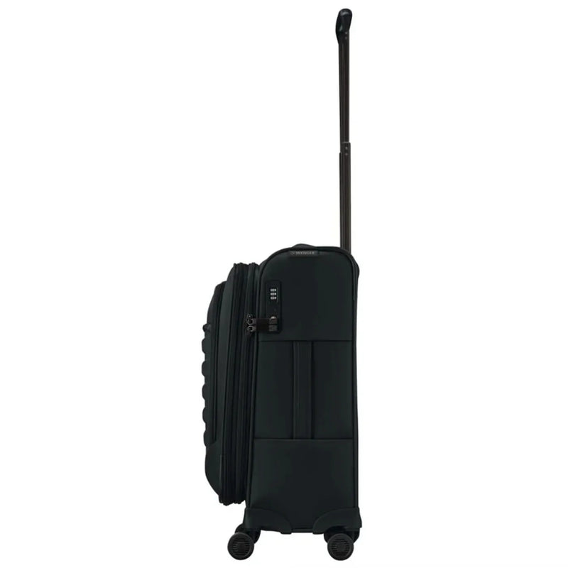 Wenger Checklite 55 cm Softside Expandable Carry-On Suitcase - Black