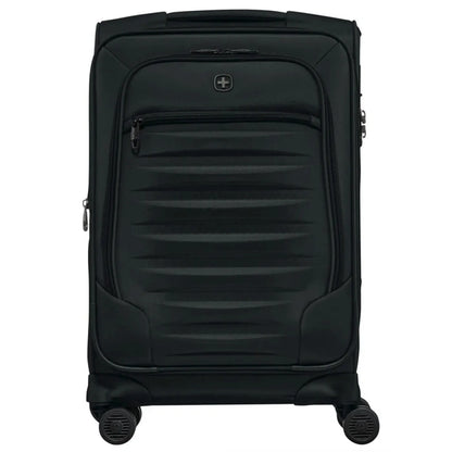 Wenger Checklite 55 cm Softside Expandable Carry-On Suitcase - Black