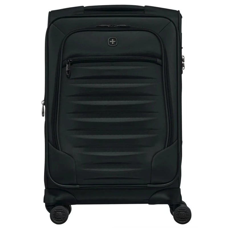 Wenger Checklite 55 cm Softside Expandable Carry-On Suitcase - Black