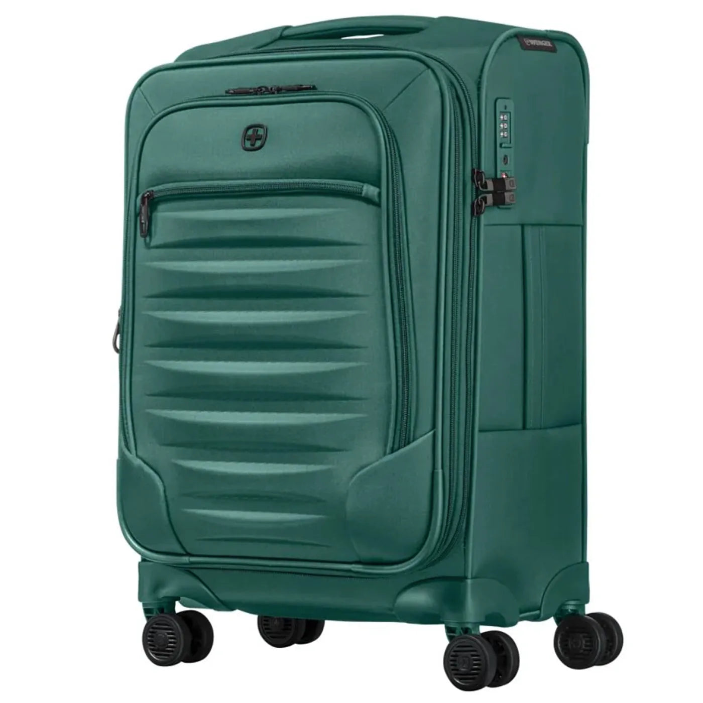 Wenger Checklite 55 cm Softside Expandable Carry-On Suitcase - Green